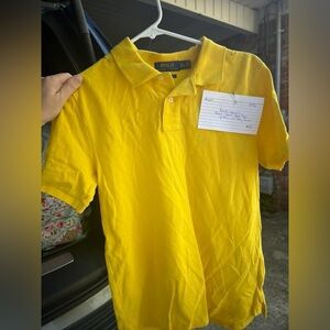 Polo by Ralph Lauren Kids Yellow Shirt